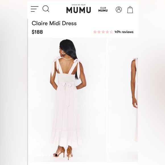 Show me your Mumu bridesmaid dress - Picture 2 of 6